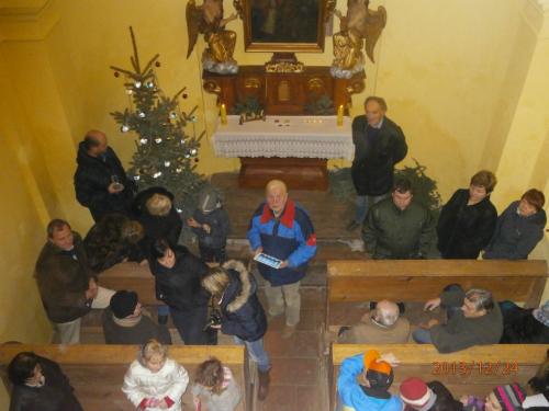 Vánoční setkání v&nbsp;kapli